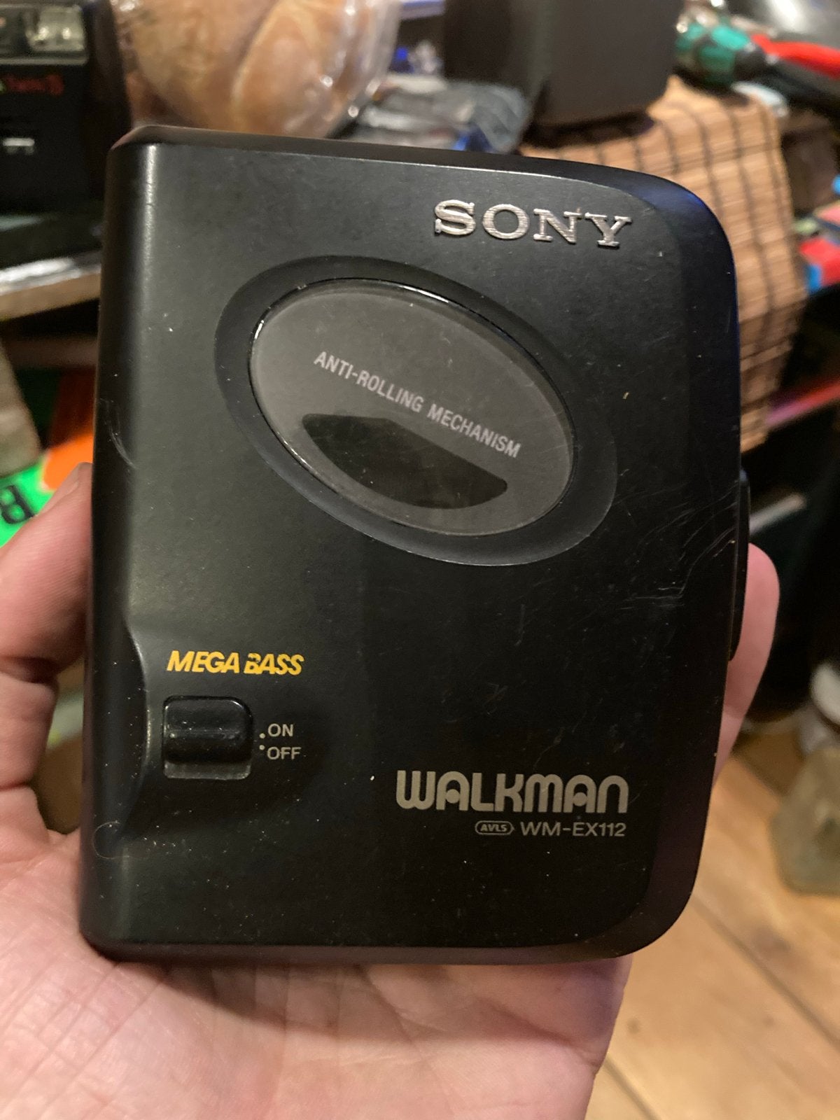 Sony walkman cd player, Ophalen