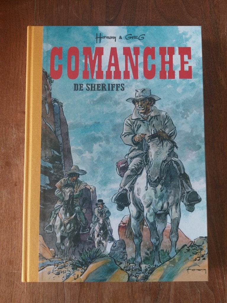 Comanche De Sherrifs Sherpa Bundeling, Eén stripboek, Ophalen of Verzenden, Zo goed als nieuw, Hermann & Greg
