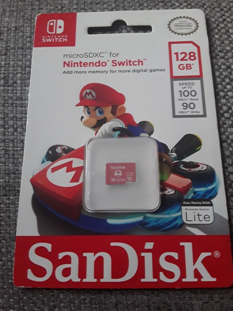 Nintendo Switch Micro Sd Card 128 GB ... NIEUW EN GESEALED, Ophalen of Verzenden, Nieuw, Zonder controller, Switch OLED