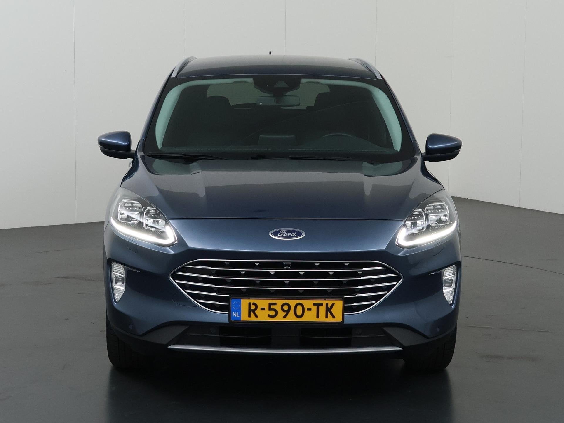 Ford Kuga 2.5 PHEV Titanium X | Trekhaak | Winterpakket | Pa, 14 kWh, Gebruikt, 4 cilinders, Blauw