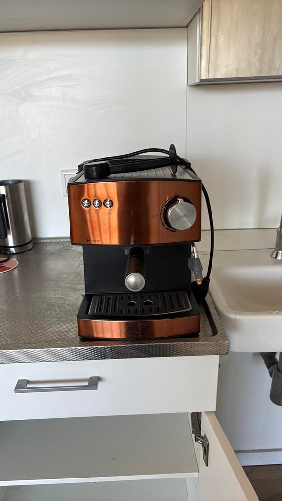 Adler Barista, Ophalen of Verzenden, Zo goed als nieuw, Koffiemachine