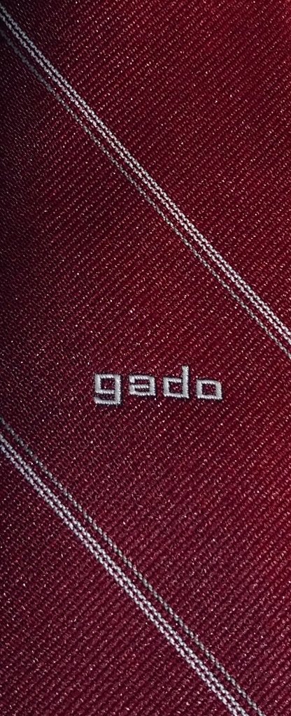 Gado groninger auto dienst onderneming stropdas rood bus, Ophalen of Verzenden, Nieuw, Gebruiksvoorwerp