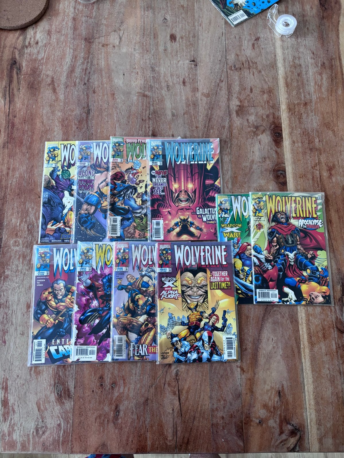 Wolverine Comics Collectie - 10 Stuks, Boeken, Strips | Comics, Zo goed als nieuw, Meerdere comics, Amerika, Ophalen of Verzenden
