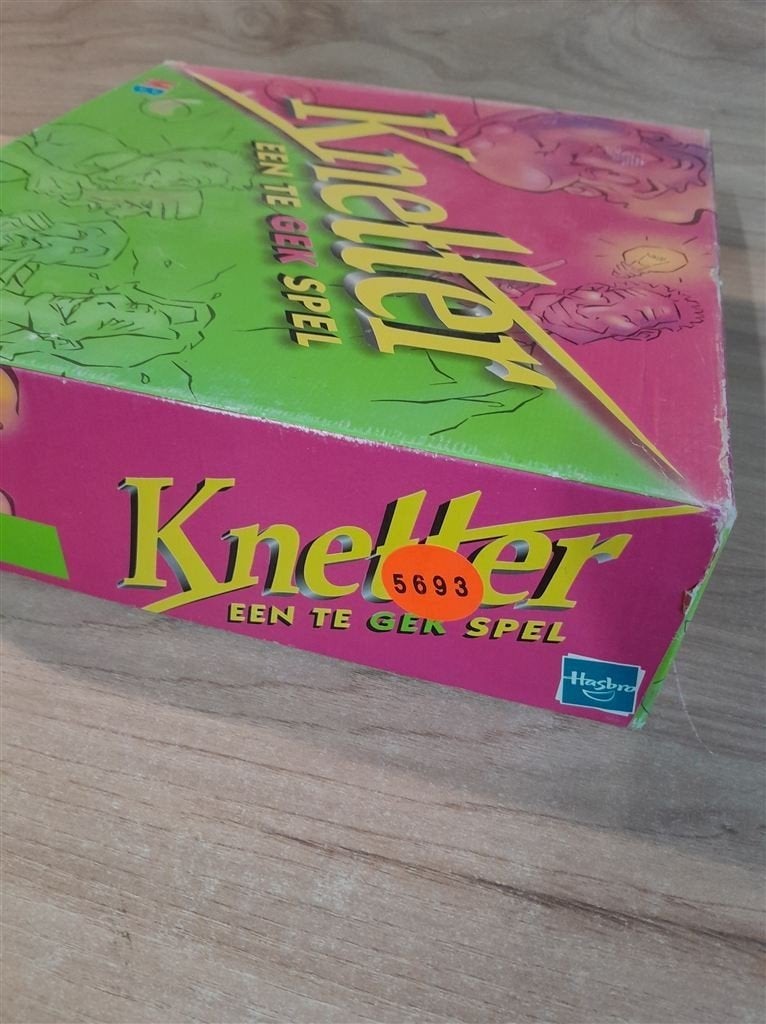 Knetter een te gek spel - s5693, Hobby en Vrije tijd, Gezelschapsspellen | Bordspellen, Verzenden, Zo goed als nieuw