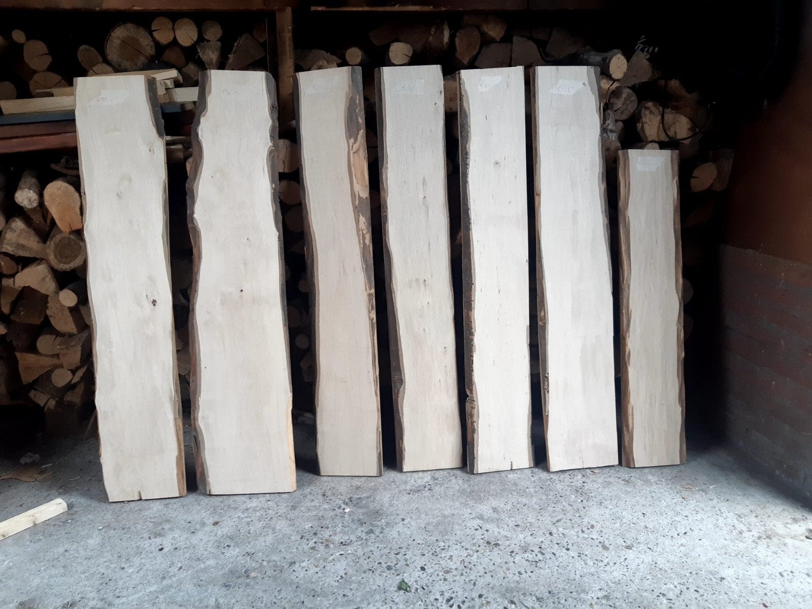 mooie massief eiken planken voor decoratie enz., Doe-het-zelf en Verbouw, Ophalen, Minder dan 25 mm, Eiken, Plank