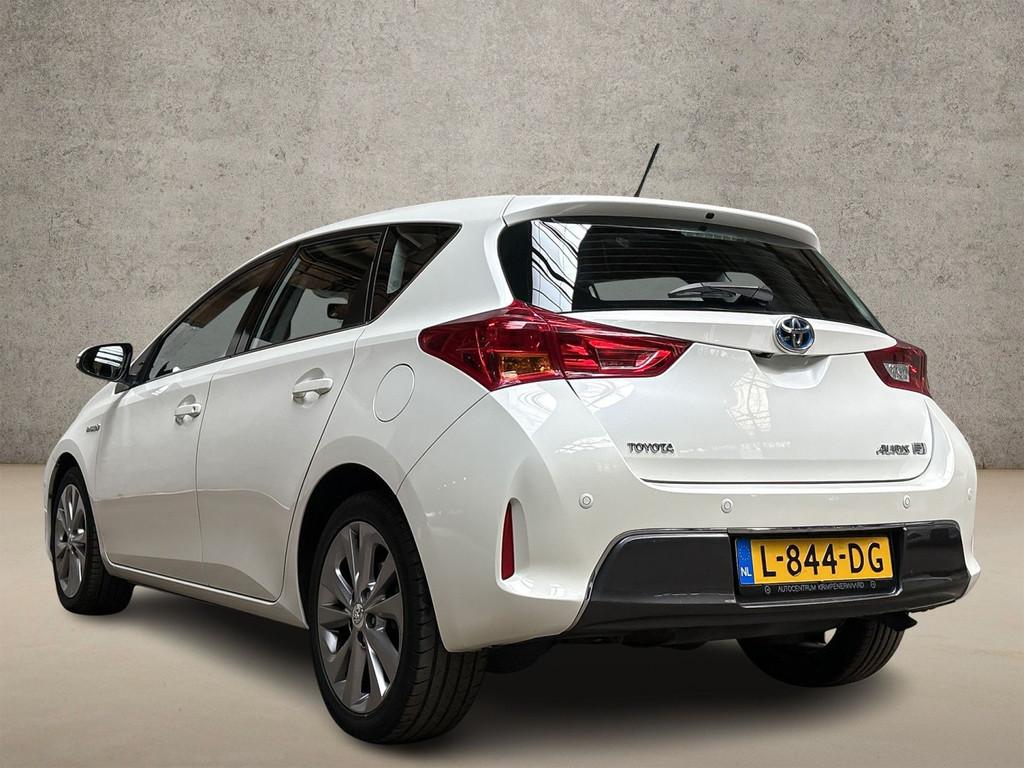 Toyota Auris 1.8 Hybrid Sport Automaat (NAVIGATIE, CAMERA, S, Auto's, Toyota, Gebruikt, Zwart, 4 cilinders, Wit