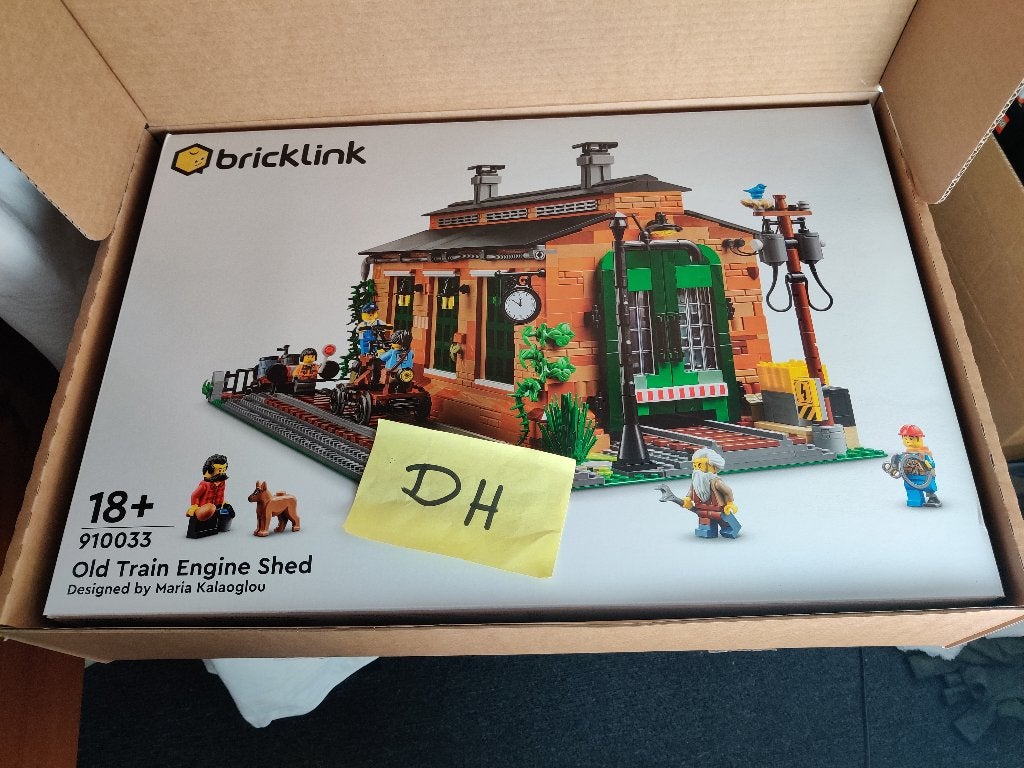 LEGO 910033 BL Old Train Engine Shed (NIEUW / SEALED), Ophalen, Overige thema's, Lego, Nieuw