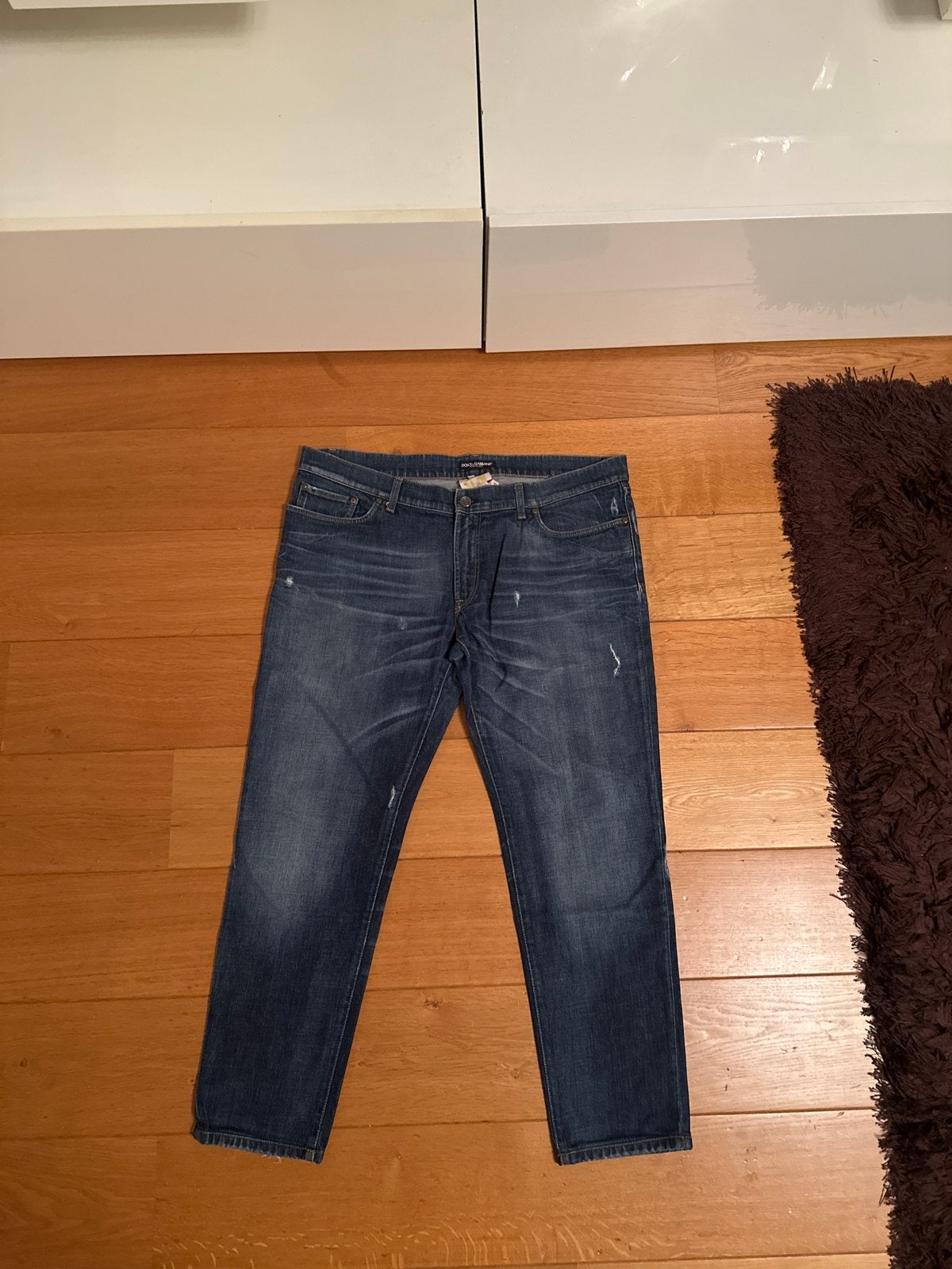 Dolce & Gabbana Jeans - Maat 58 - Blauw, Ophalen of Verzenden, Gedragen, Blauw, Overige jeansmaten