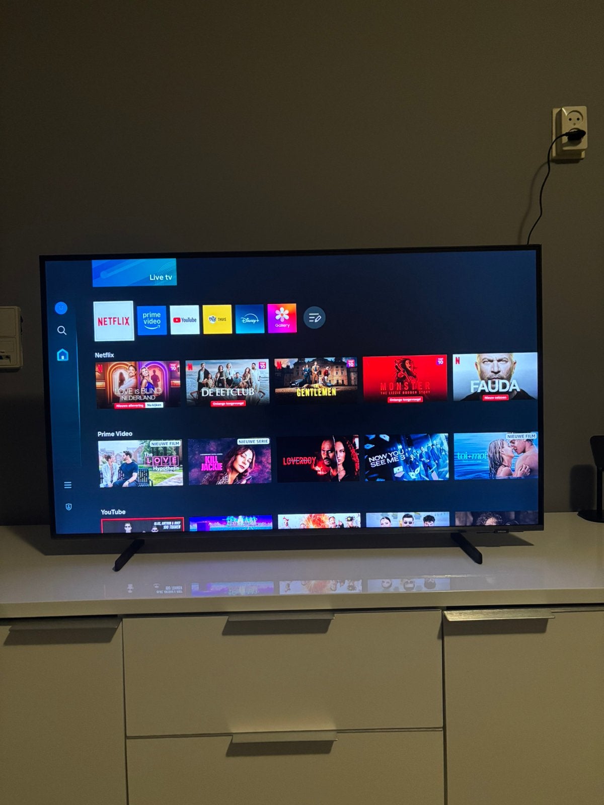 Samsung QLED 4K 43 inch te koop!, Ophalen, 50 Hz, Zo goed als nieuw, Samsung