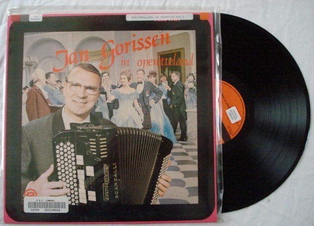 Jan Gorissen in operetteland 2, LP, Ophalen of Verzenden, Zo goed als nieuw, 12 inch