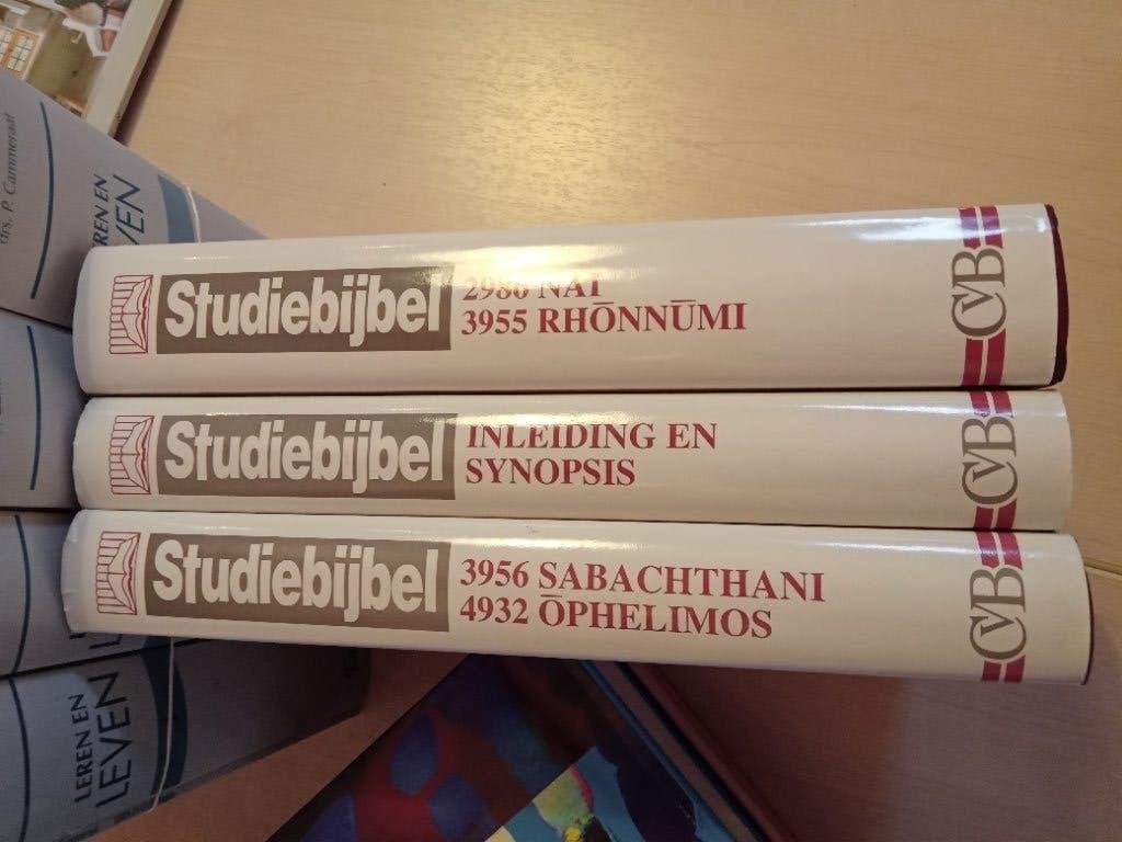 Studiebijbel, 3 delen, Ophalen, Gelezen