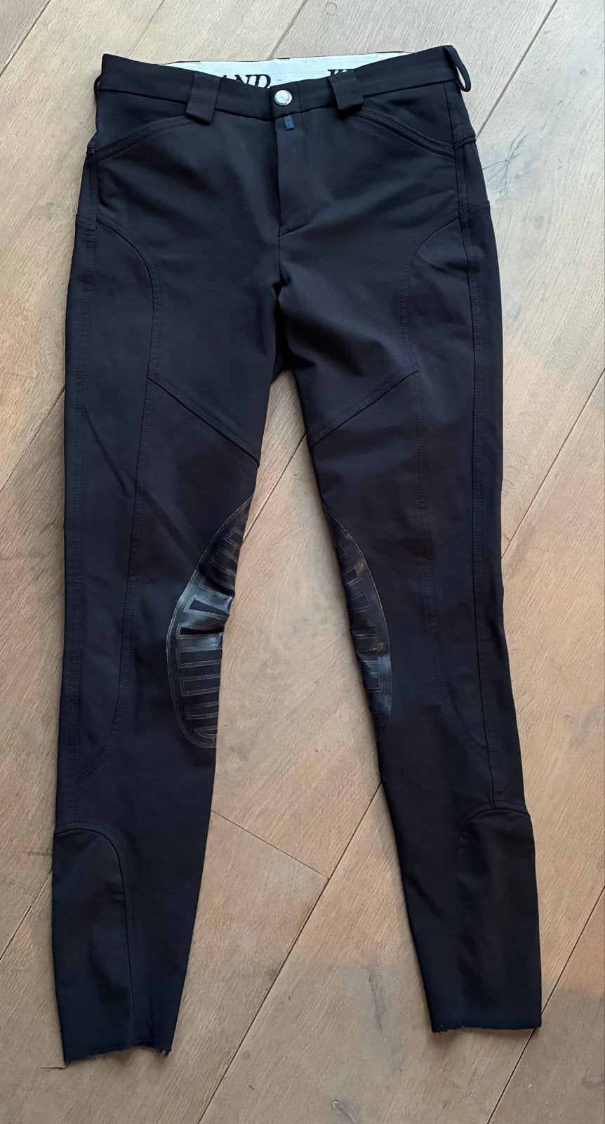 Pasrdrijbroek Kingsland, donkerblauw, mt 146/153, Dieren en Toebehoren, Paardrijkleding, Blauw, Kingsland, Dressuur, Zo goed als nieuw