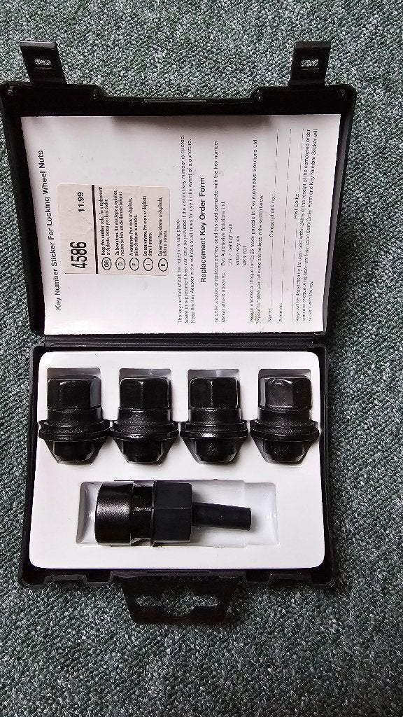 Toyota slotmoeren M121.5 – anti‑diefstal set, Auto diversen, Ophalen of Verzenden, Zo goed als nieuw