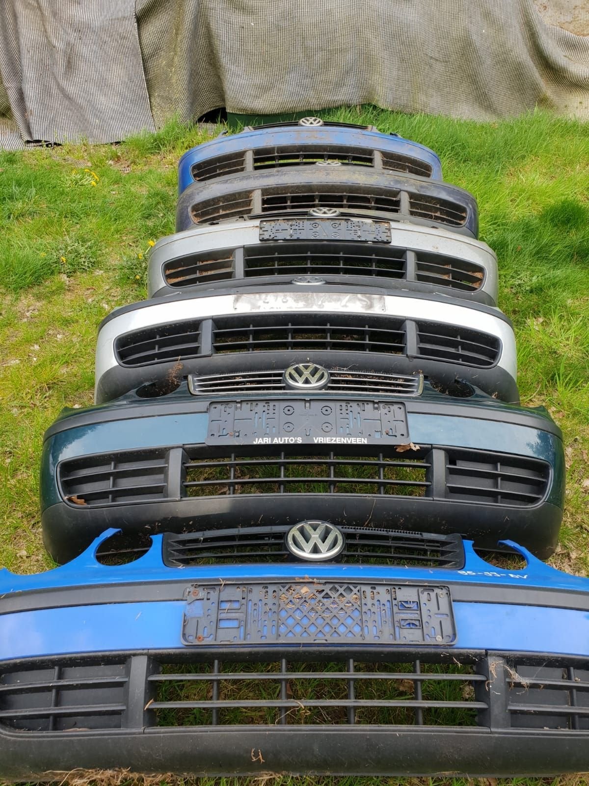 VW POLO VOORBUMPER BJ 2003 TOT 2006, Gebruikt, -, -, Ophalen of Verzenden