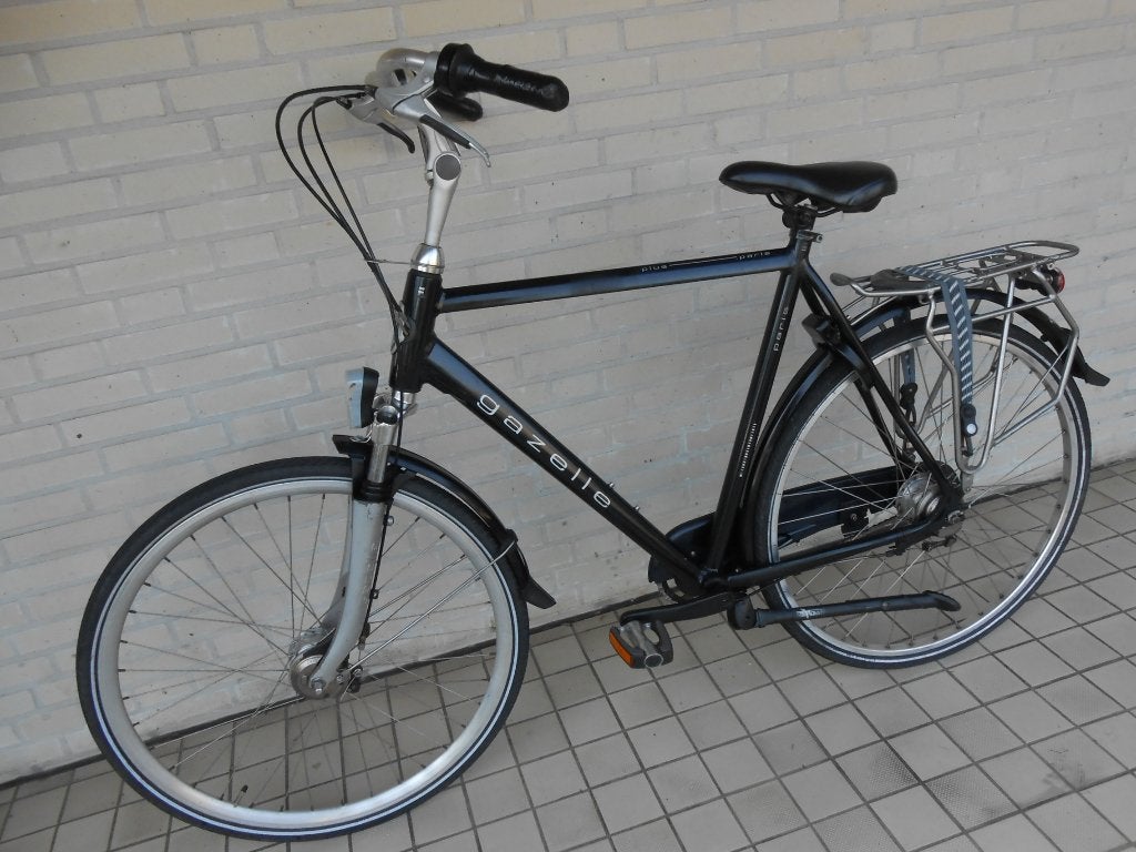 GAZELLE PARIS/PLUS  Herenfiets 28 Inch., Fietsen en Brommers, Ophalen, Gebruikt, Versnellingen, 57 tot 61 cm