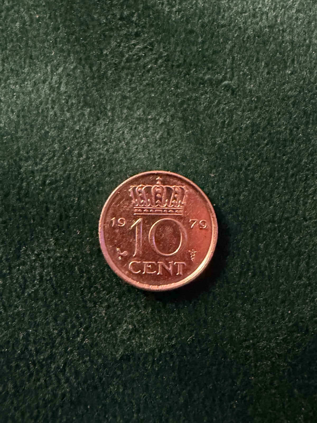 Nederlandse 10 cent munt uit 1979 - Koningin Juliana, Ophalen of Verzenden, Koningin Juliana, 10 cent, Losse munt