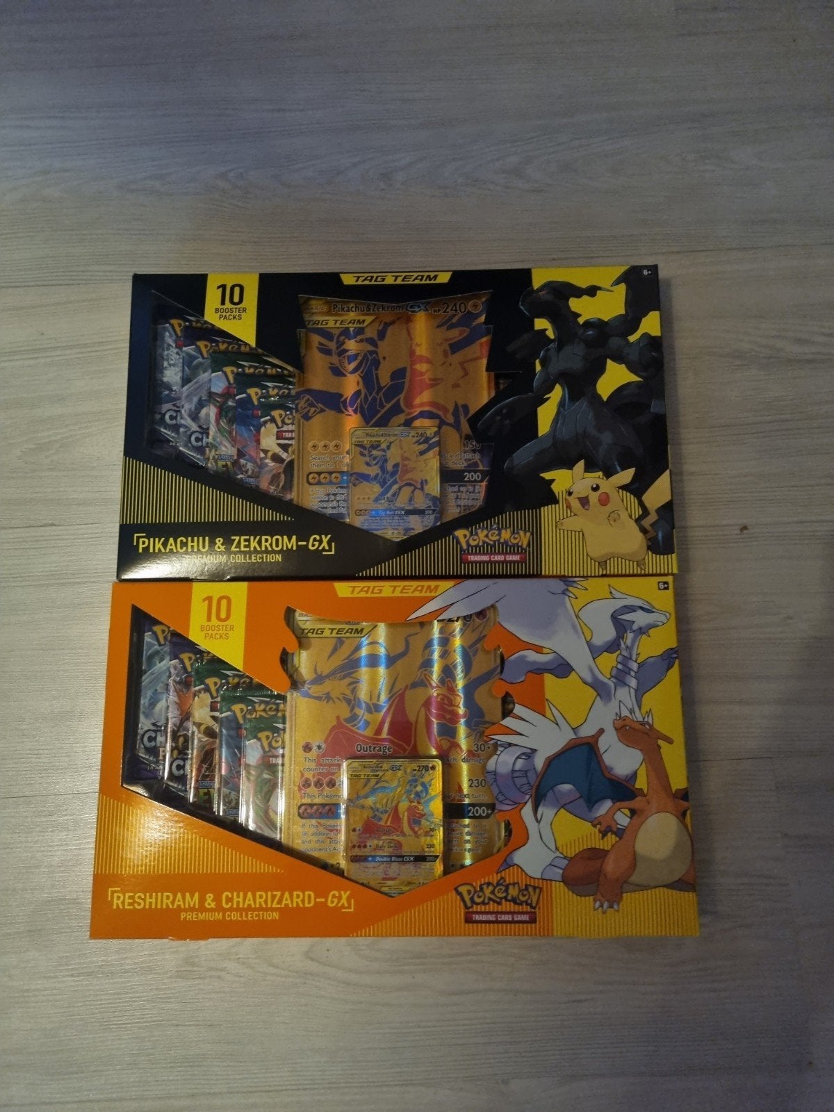 Premium Collection: Pikachu & Zekrom-GX / Reshira, Hobby en Vrije tijd, Verzamelkaartspellen | Pokémon, Ophalen of Verzenden, Nieuw