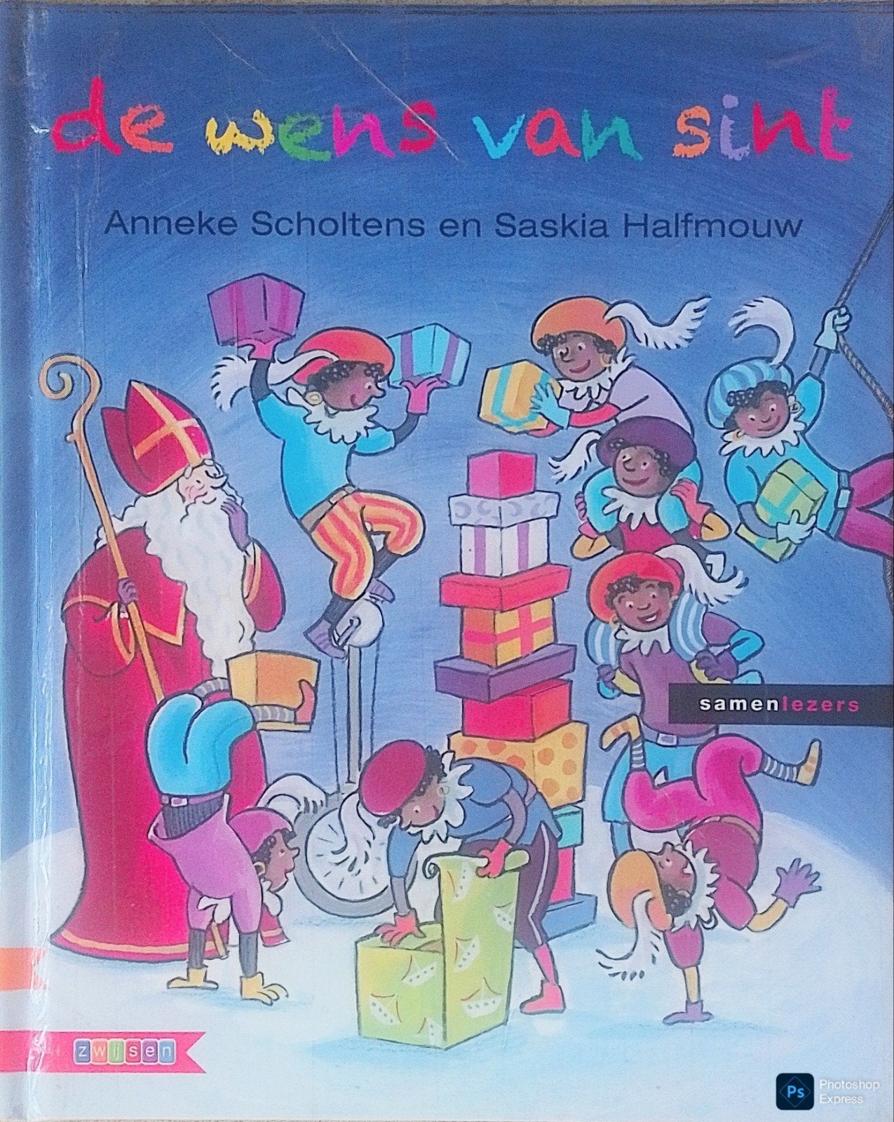 De Wens Van Sint, Gelezen, Fictie algemeen, Ophalen of Verzenden, Anneke Scholtens En Saskia Halfmouw.