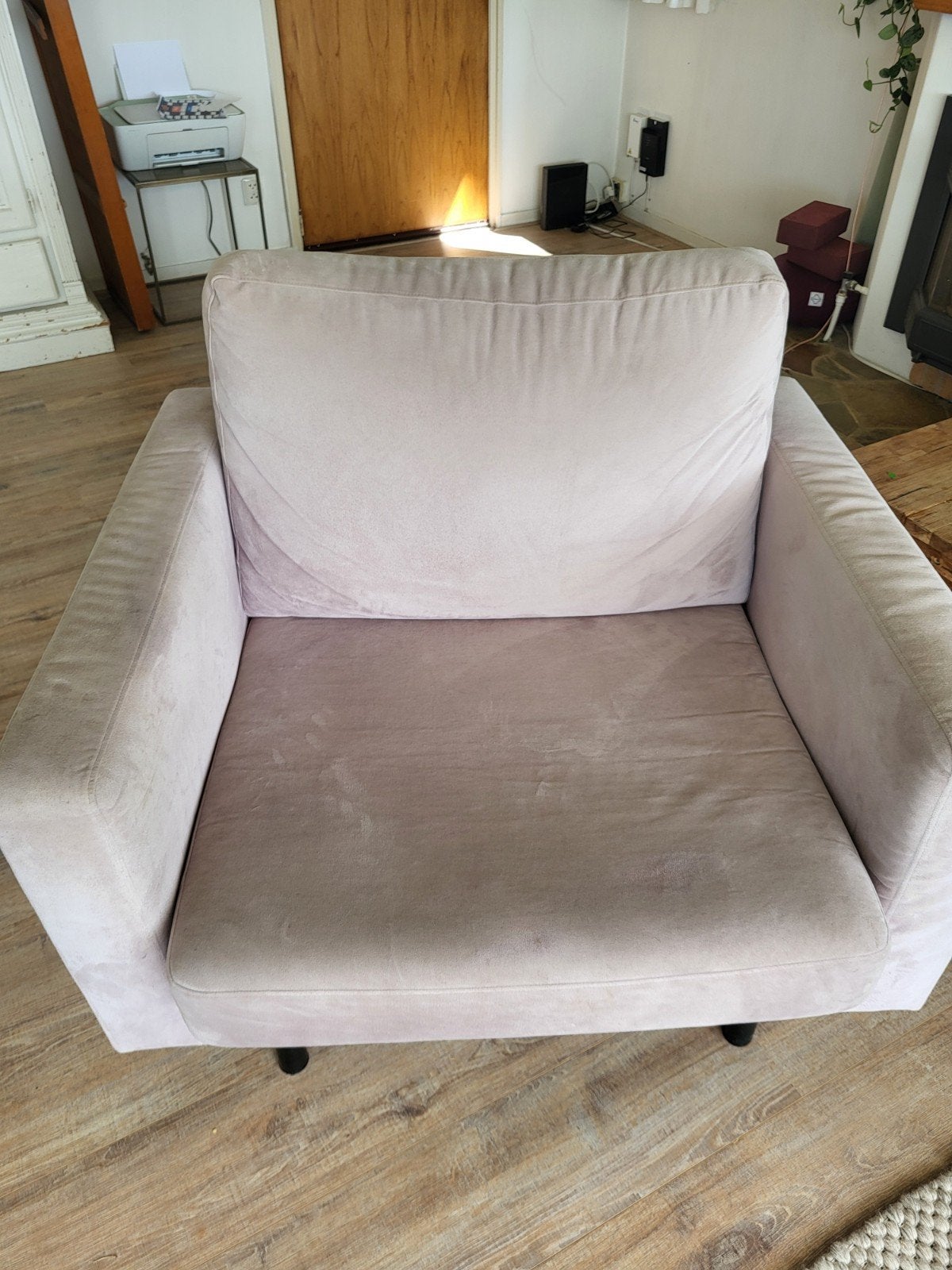 Prachtige loveseat Sissy Boy incl hocker!, Huis en Inrichting, Ophalen of Verzenden, Gebruikt, 75 tot 100 cm