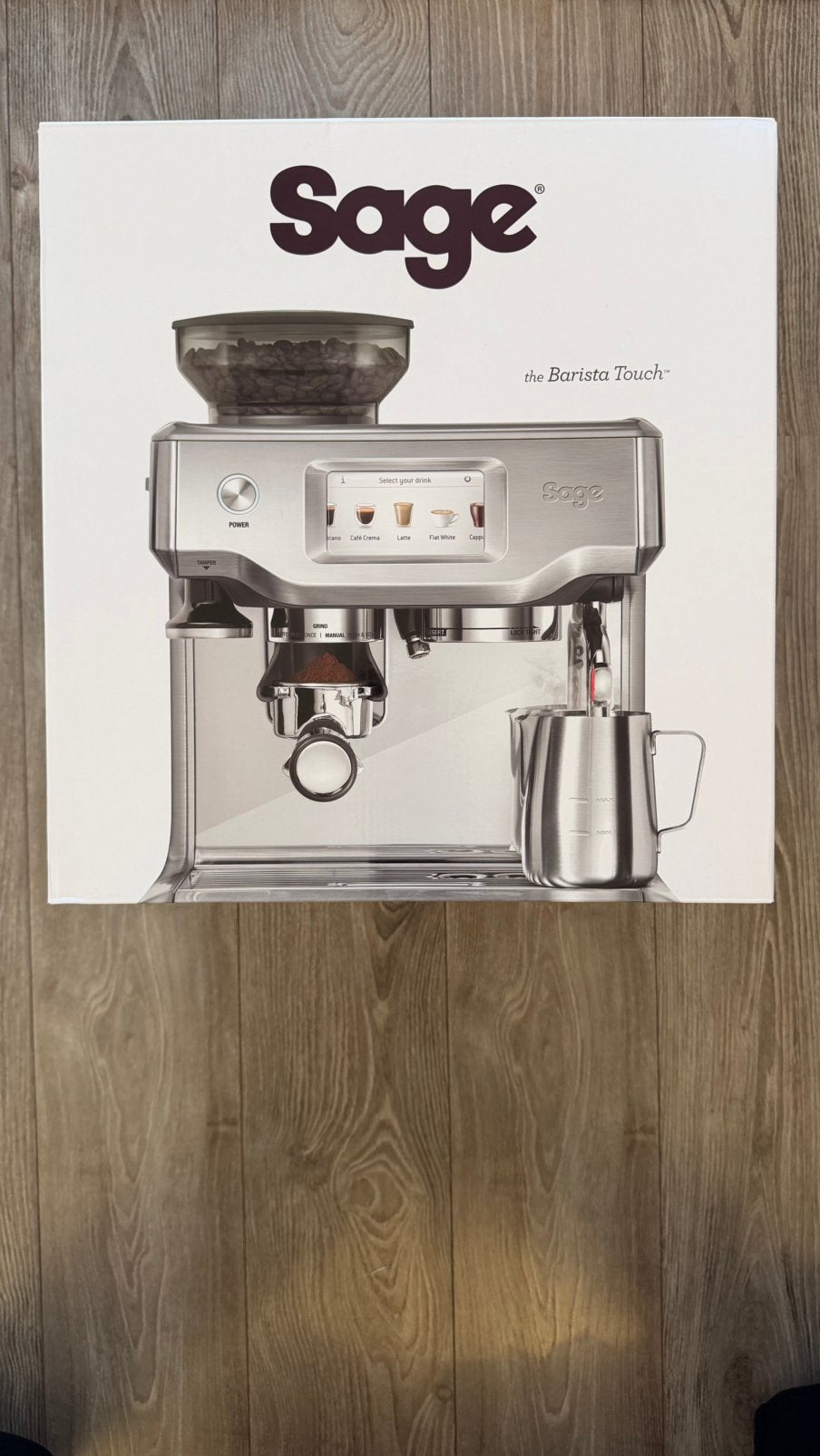 Sage Barista Touch SES880 | Espressomachine | RVS, Witgoed en Apparatuur, Askus@sageappliances.com, Sage Appliances GmbH, Espresso apparaat