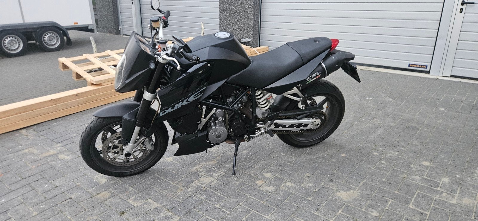 KTM Duke 990 Naked Bike - Zwart, 2 cilinders, Motorrijbewijs A, Gebruikt, Particulier