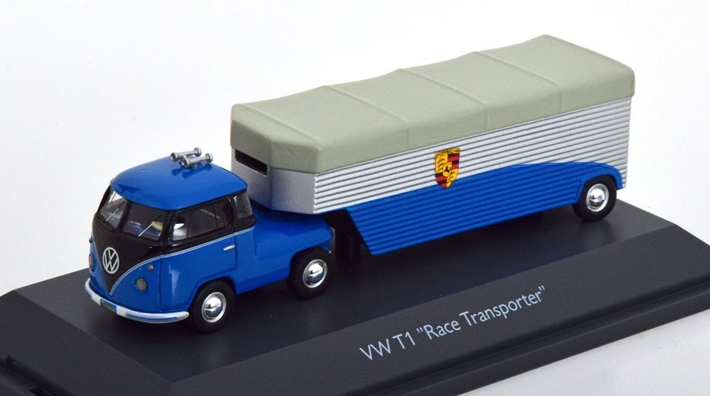 VW T1 Race transporter Schuco Pro-R 1:64, Ophalen of Verzenden, Nieuw, Auto