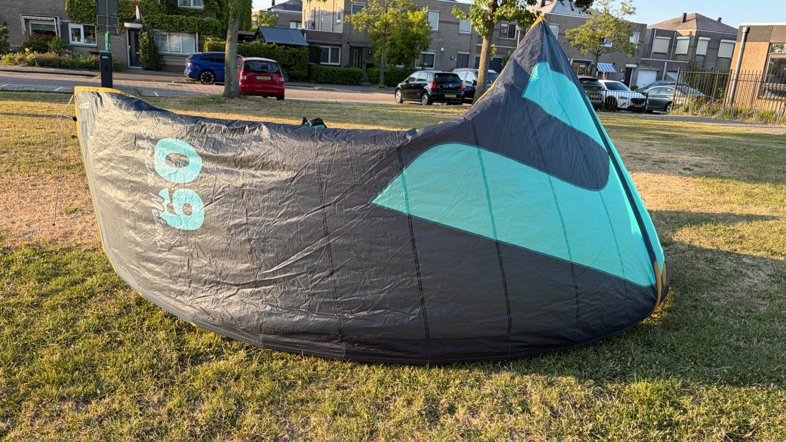 F-One Breeze V3 9m, Watersport en Boten, Kitesurfen, Gebruikt, 9 m², Geen board, Ophalen of Verzenden