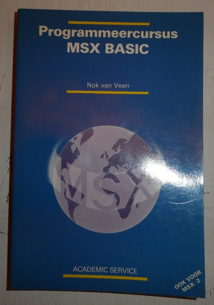 Programmeer Cursus MSX BASIC, Computers en Software, Ophalen of Verzenden, MSX.