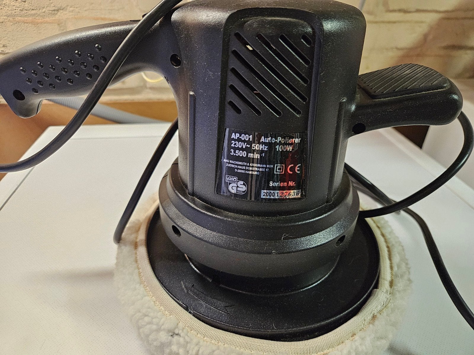 Kingcraft polijst machine, Ophalen of Verzenden, 1200 watt of meer, Bandschuurmachine