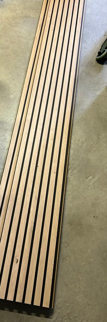 Akoetische wandpanelen 2 stuks, Ophalen, Minder dan 25 mm, Zo goed als nieuw, 200 tot 250 cm