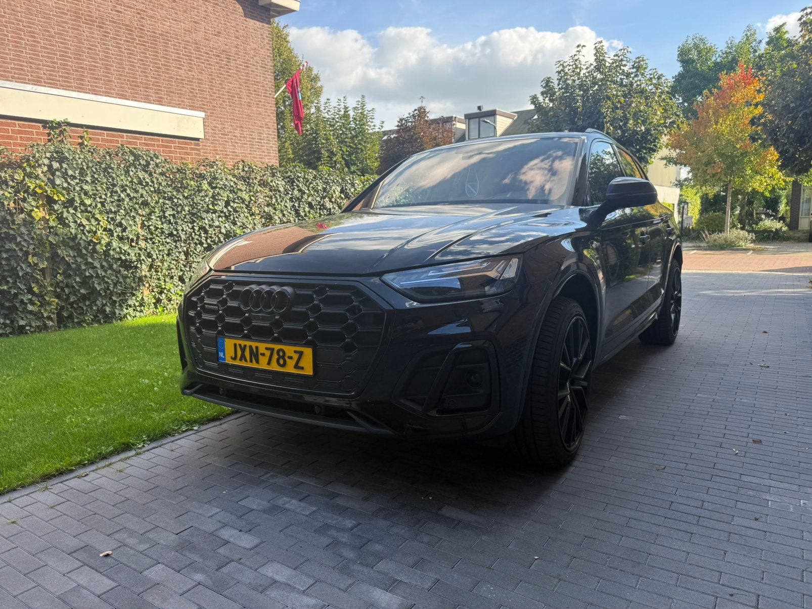 Audi Q5 55 Tfsi e 367pk Phev S Tronic Quattro 2021 Zwart, Auto's, Automaat, Dealer onderhouden, Zwart, Zwart