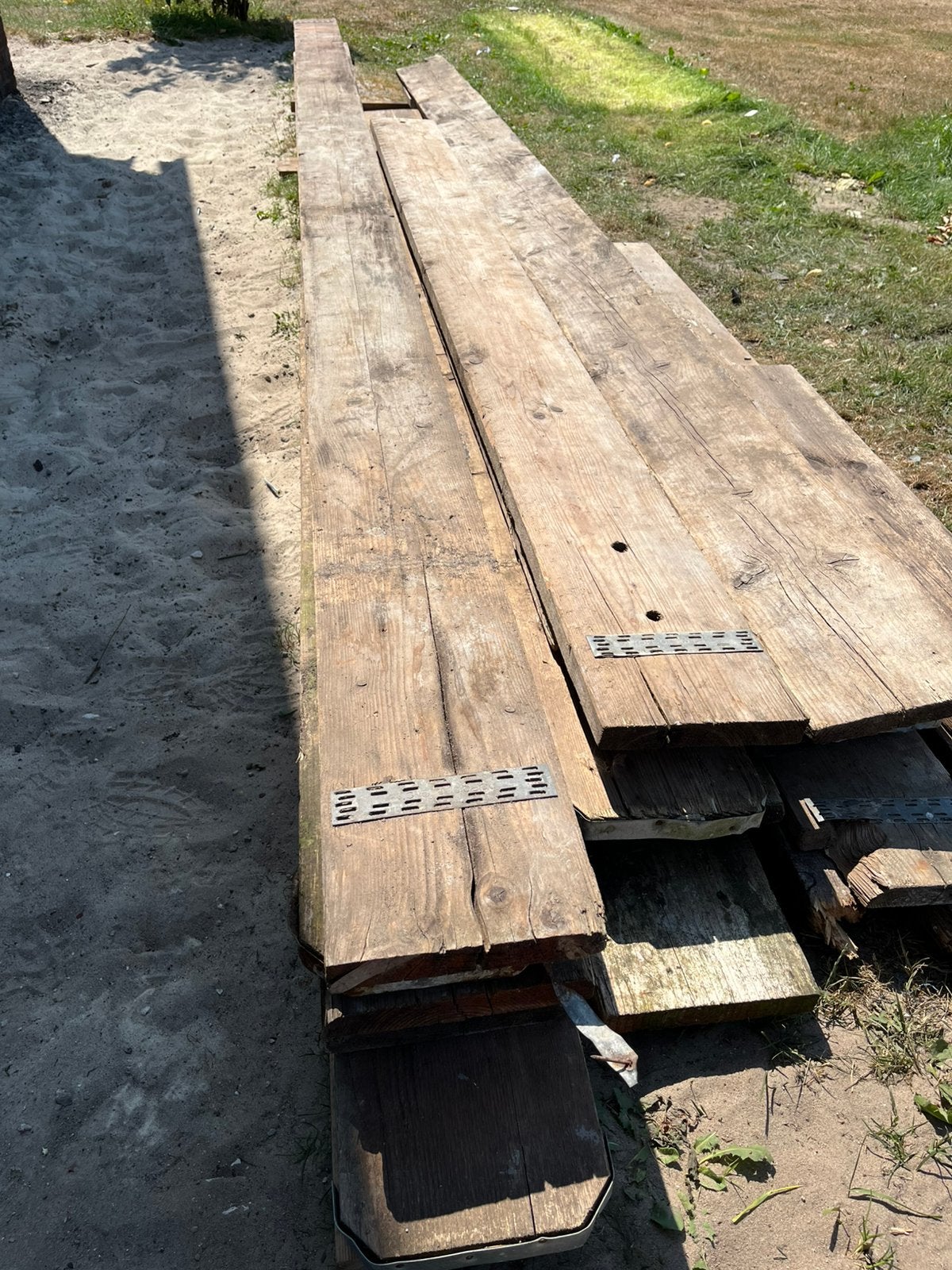 Steigerplanken, Ophalen, Gebruikt, 25 tot 50 mm, Plank