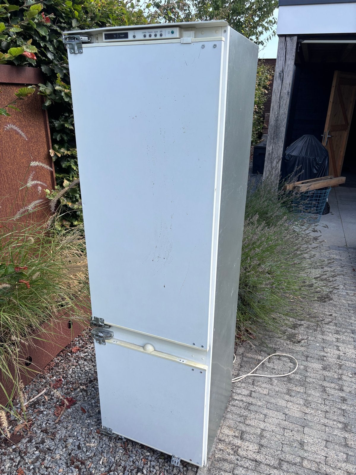 Bosch Koelkast met vriesvak - Gebruikt, Witgoed en Apparatuur, Ophalen, 150 tot 200 liter, Gebruikt, 60 cm of meer