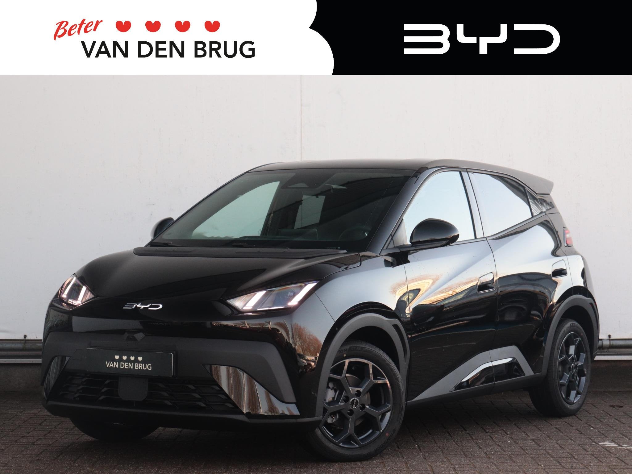 BYD DOLPHIN SURF Comfort 43 kWh MY2026 | 5 zitplaatsen | Sto, Auto's, 156 pk, Lichtsensor, Zwart, 1365 kg