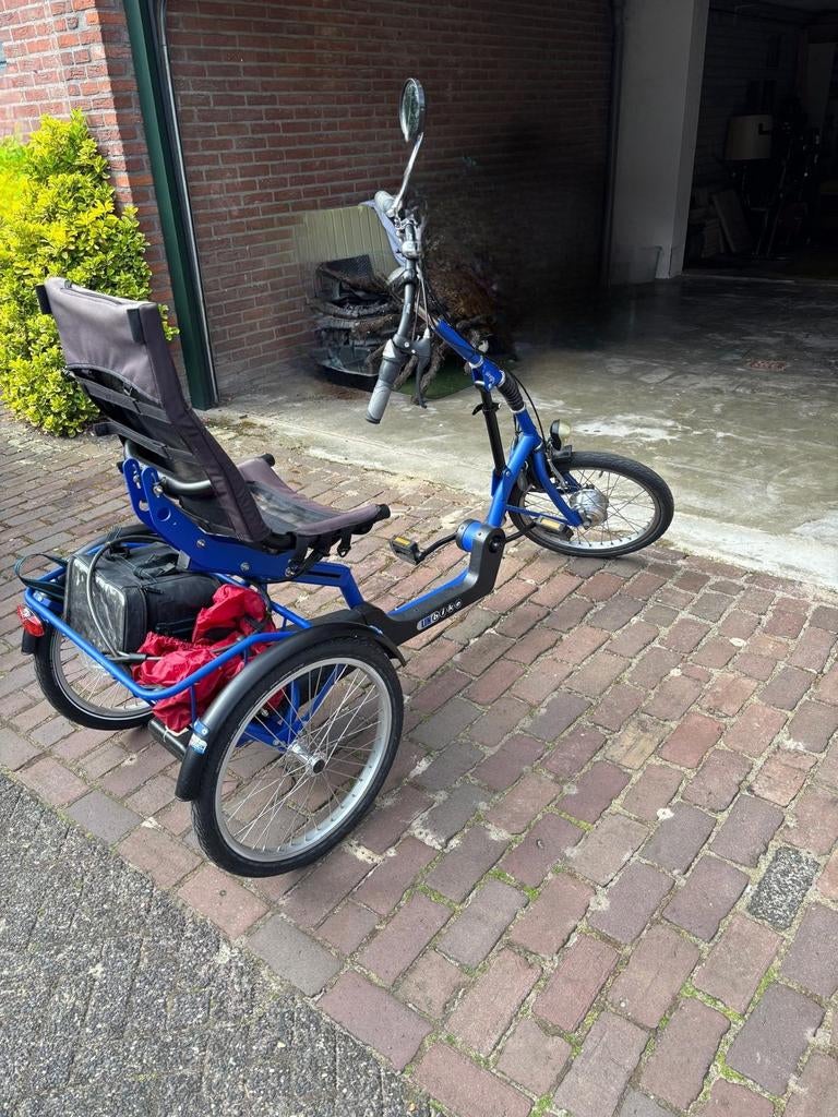 Nijland Singly electrische driewielfiets, Ophalen, Zo goed als nieuw, Velgrem, Nijland Singly