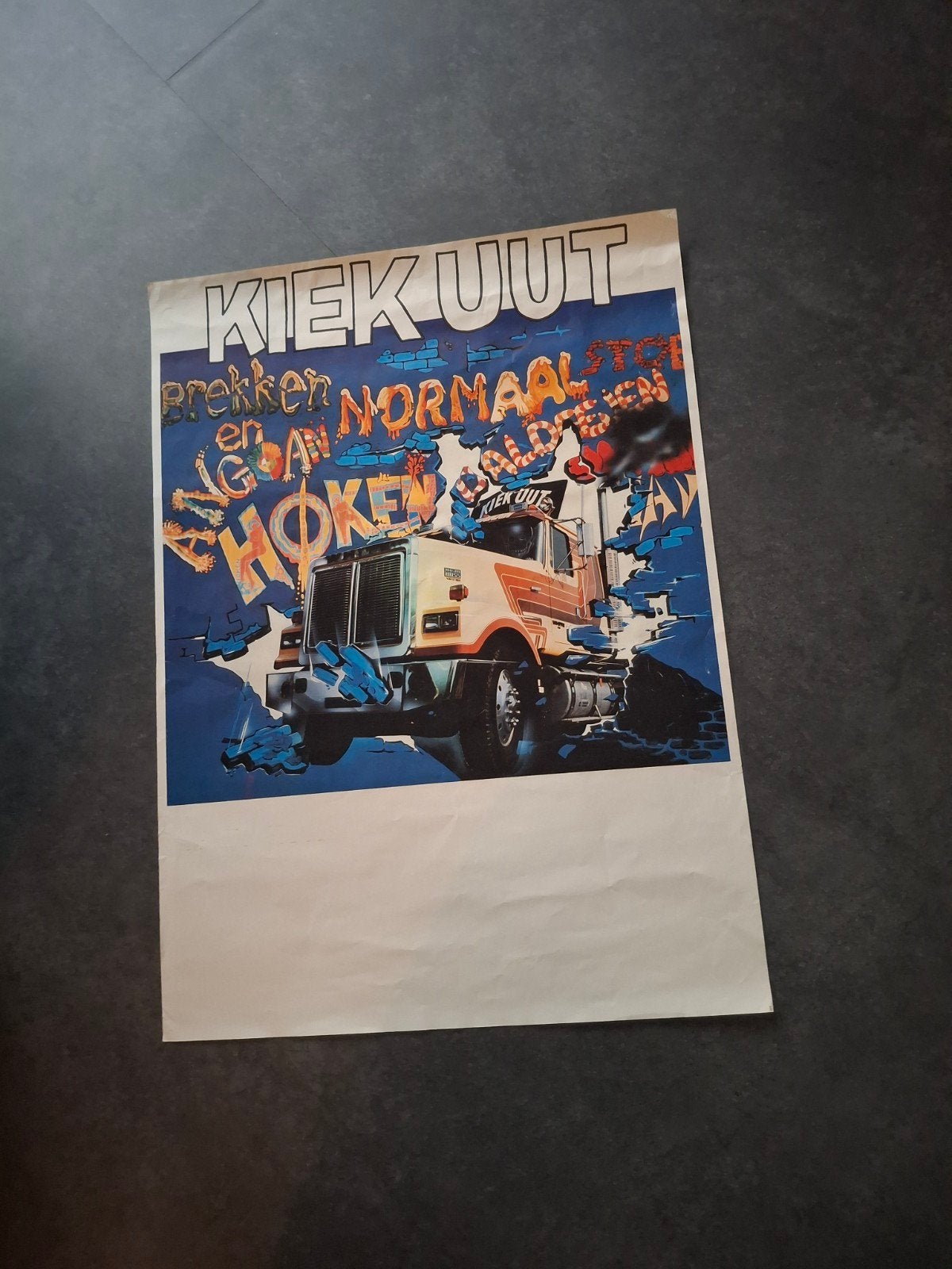 Kiek Uut Brekken en Normaal Alders Hoken Poster, Ophalen of Verzenden, A1 t/m A3, Overige onderwerpen, Rechthoekig Staand
