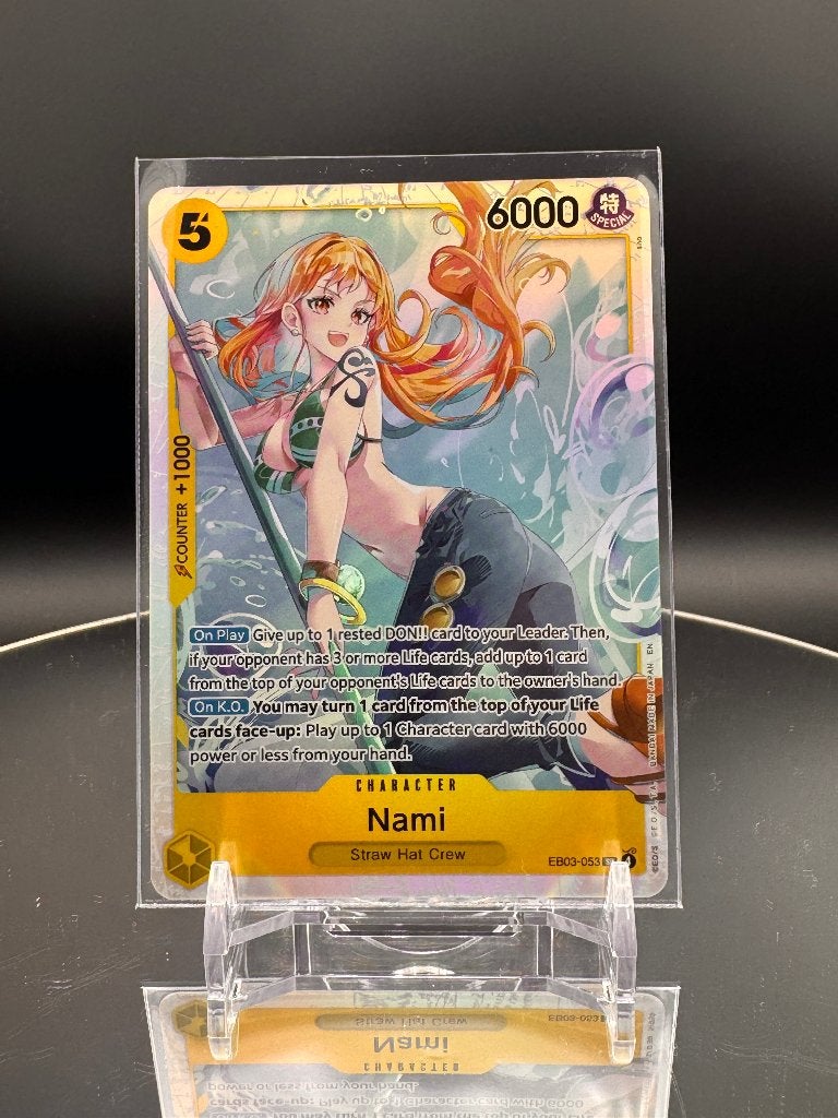 Nami EB03-053 | One Piece, Hobby en Vrije tijd, Verzamelkaartspellen | Overige, Ophalen of Verzenden, Zo goed als nieuw, Losse kaart