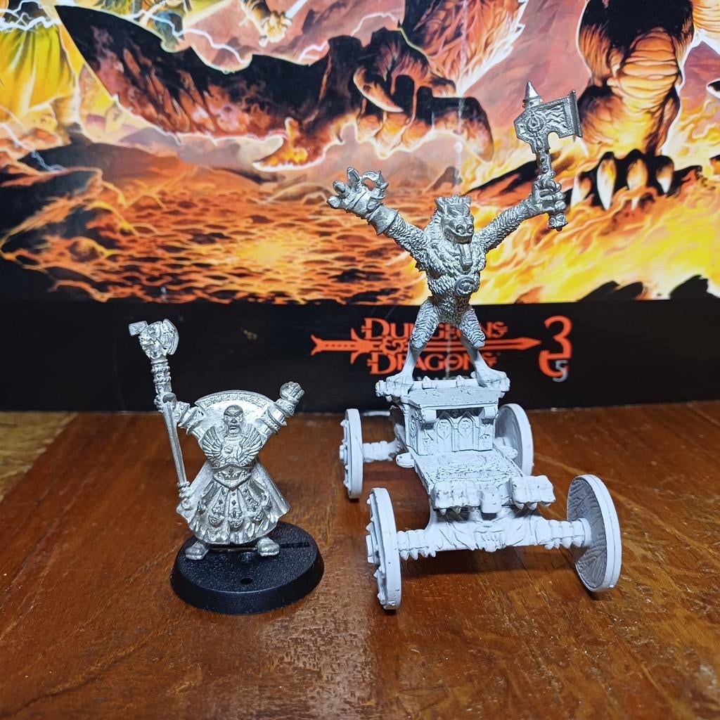 Imperial War Altar - Fantasy Miniatuur, Ophalen of Verzenden, Historisch, Met verf