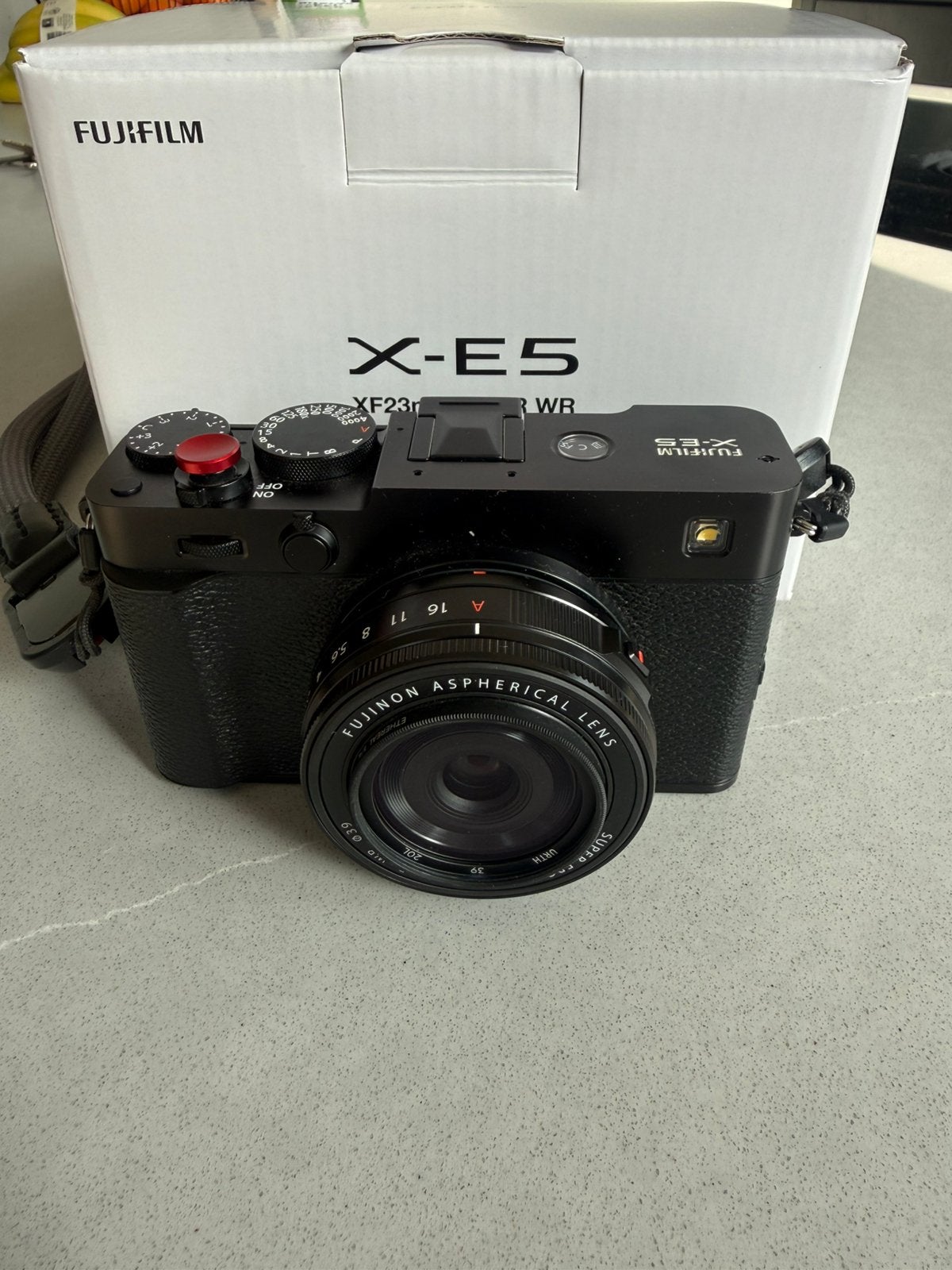 Fujifilm xe-5 met 23mm f2.8 lens, Ophalen, Zo goed als nieuw, Fujifilm, Systeemcamera