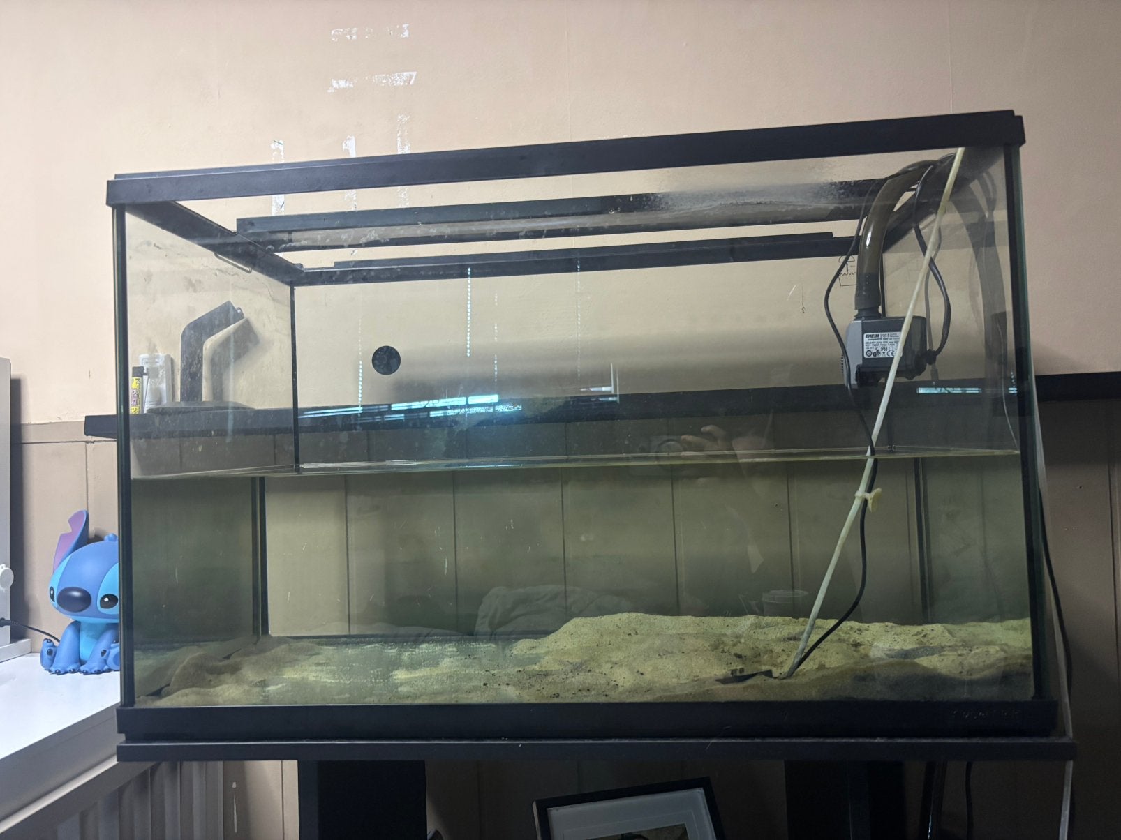 Compleet aquarium 150 liter incl alles, Ophalen, Overige merken, Leeg aquarium, Inclusief deksel