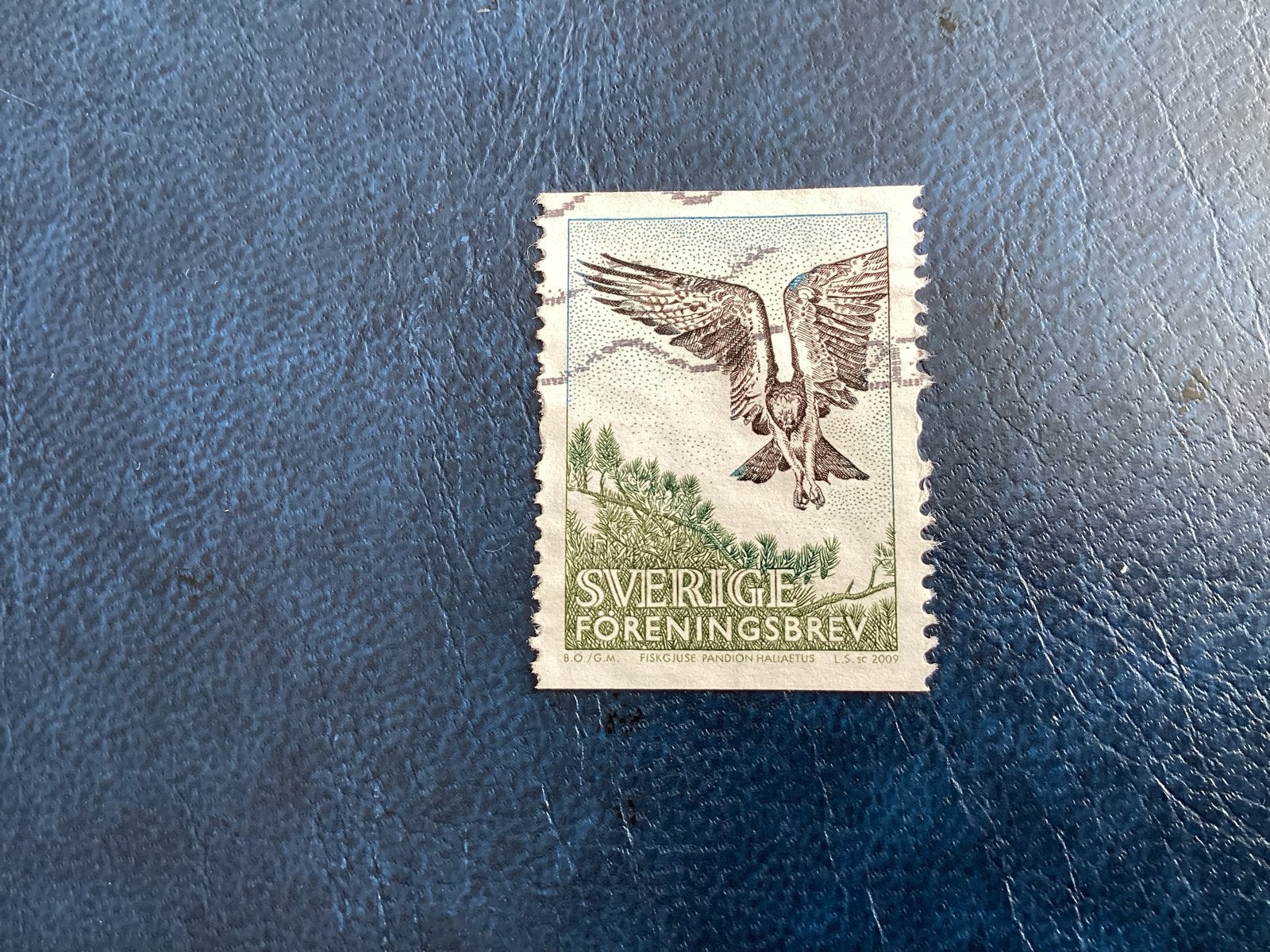 Zweden 2009- Mi.2698- met visarend - Gestempeld, Verzenden, Zweden, Gestempeld