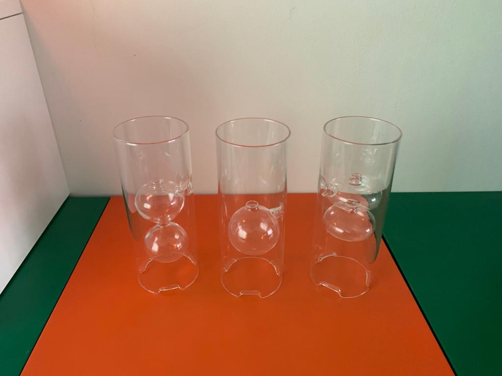 Set Wolfard glazen olielampen, Ophalen of Verzenden