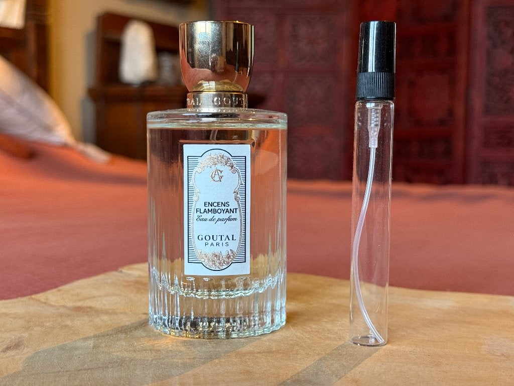 Goutal - Encens Flamboyant sample/decant, Ophalen of Verzenden, Zo goed als nieuw