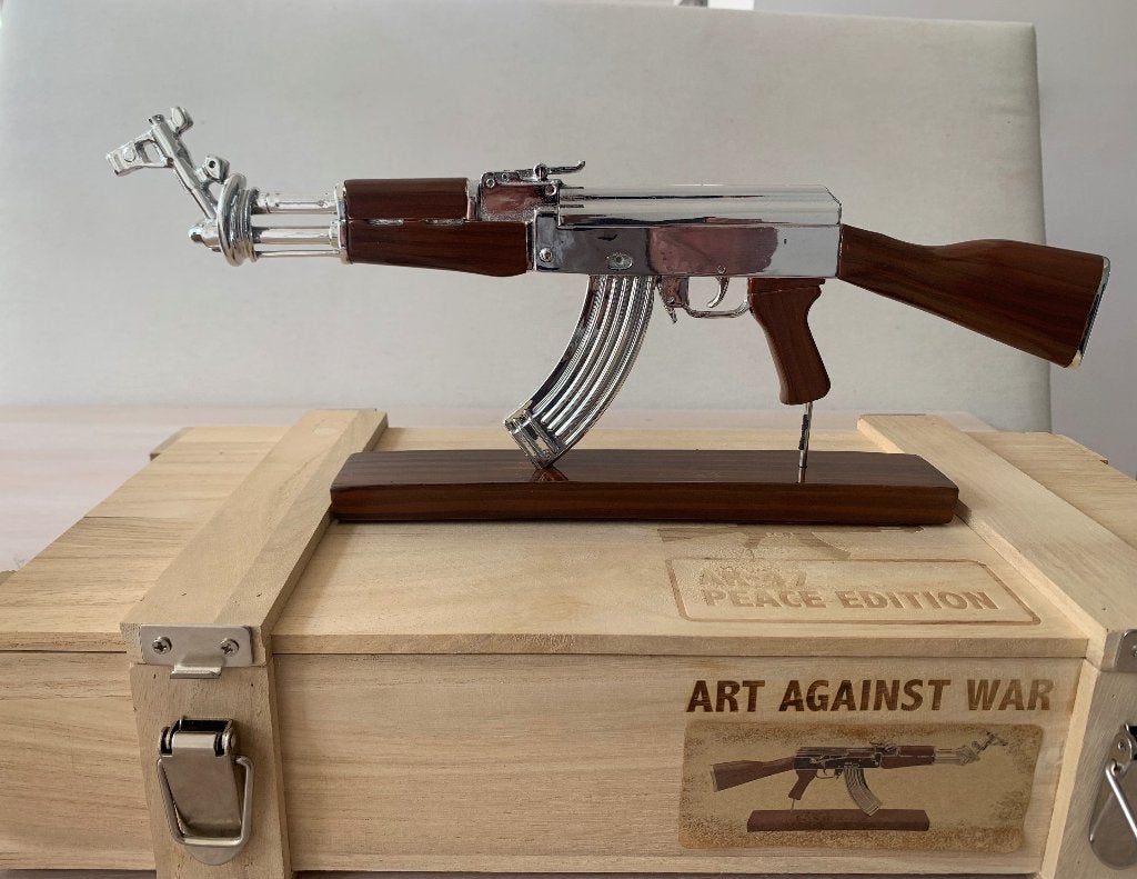 AK47 Peace Edition Zilver , Goud , Color, Ophalen of Verzenden