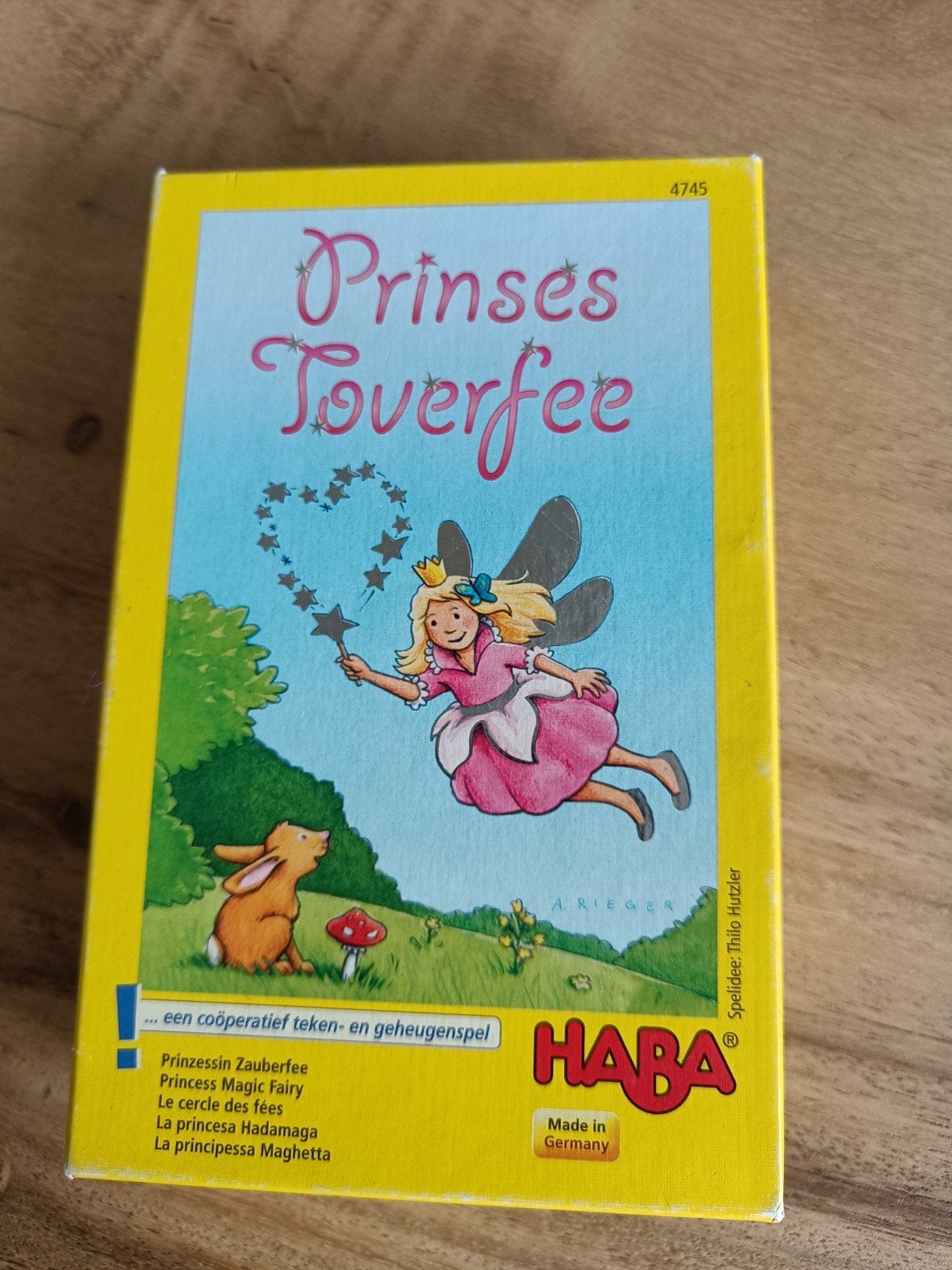HABA Prinses Toverfee - Coöperatief teken- en geheugenspel, Hobby en Vrije tijd, Gezelschapsspellen | Bordspellen, Een of twee spelers