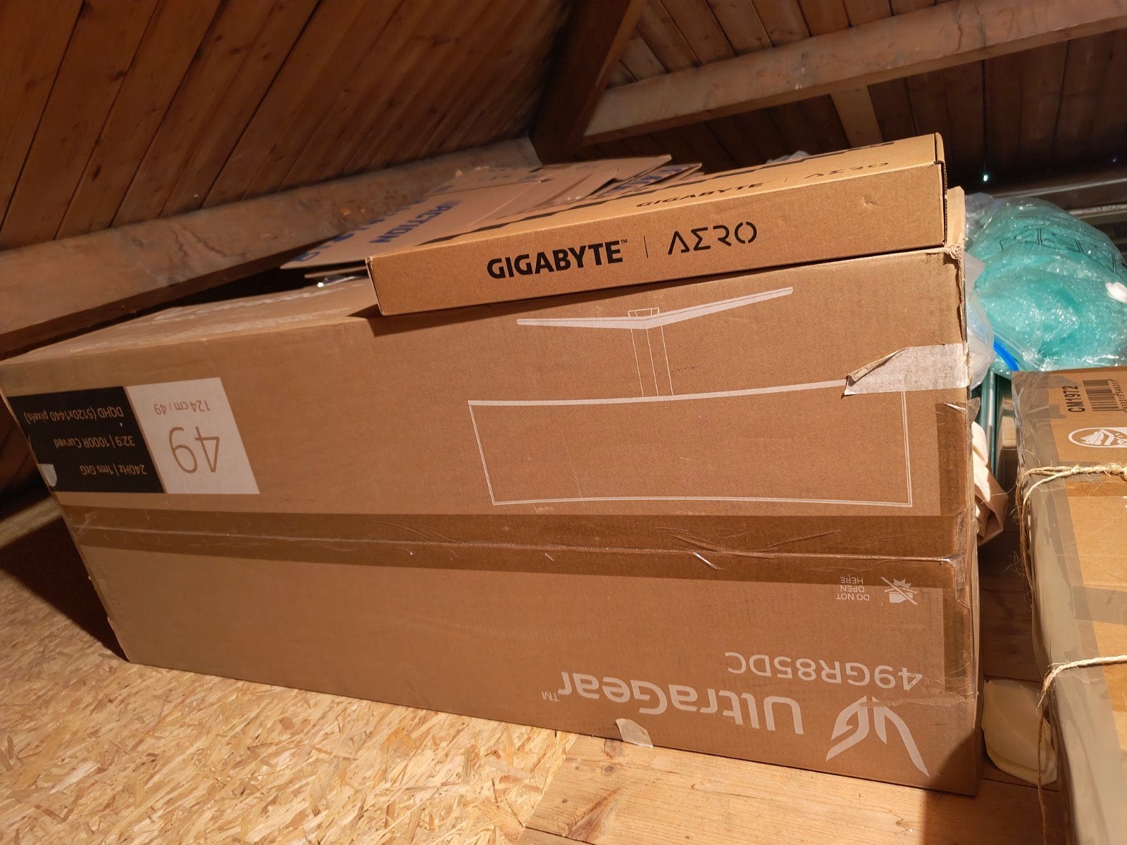 LG UltraGear 49GR85DC 49 inch Curved Gaming Monitor, Ophalen, Ultrawide, Zo goed als nieuw, LG
