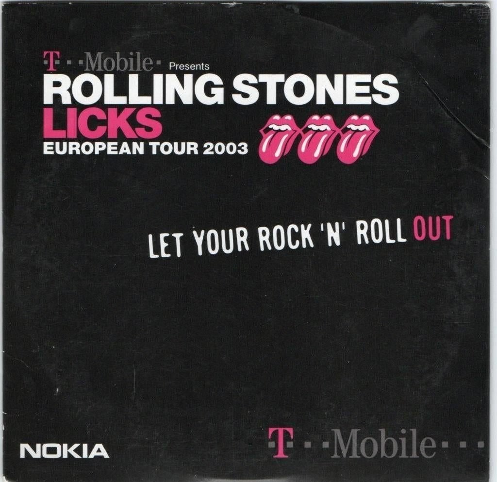 CD The Rolling Stones – Let Your Rock 'N' Roll Out (Promo), Ophalen of Verzenden, Zo goed als nieuw, Poprock