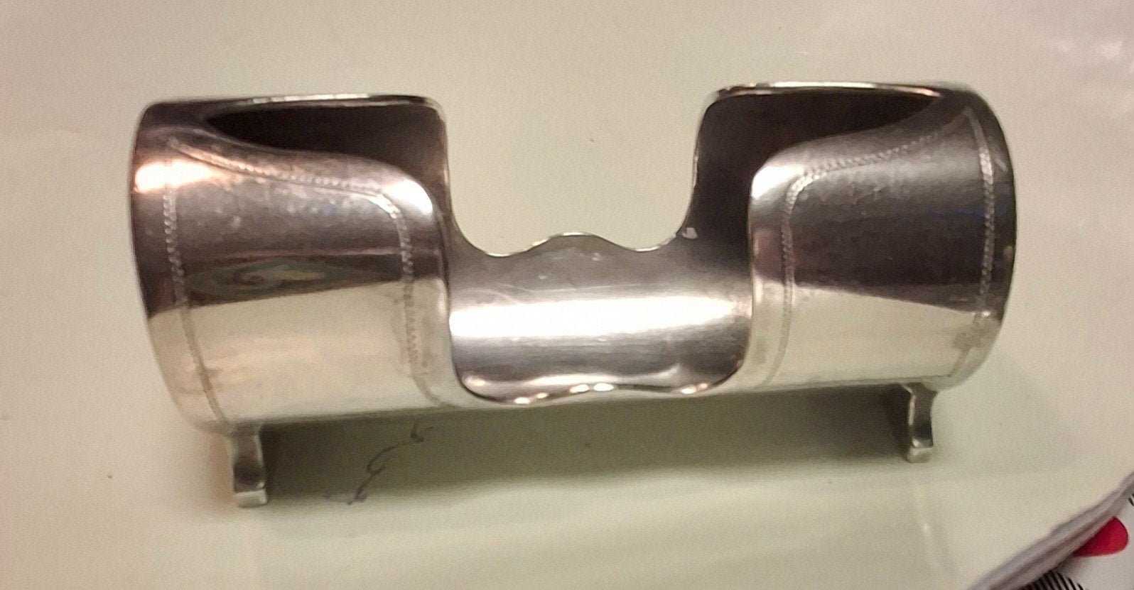 Zeldzame Berndorf Tandenstokerhouder – Münchener Löwenbräu (, Ophalen of Verzenden