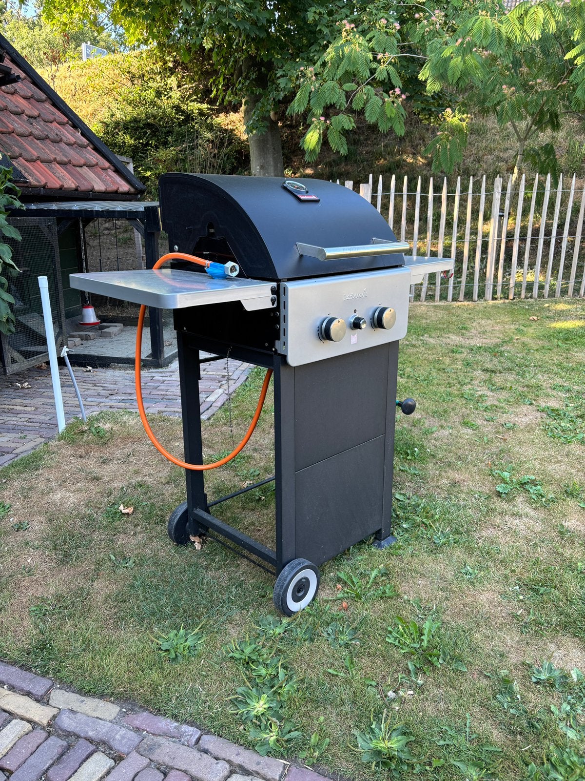 Barbecook gas barbecue zgan, Tuin en Terras, Gasbarbecues, Ophalen, Zo goed als nieuw