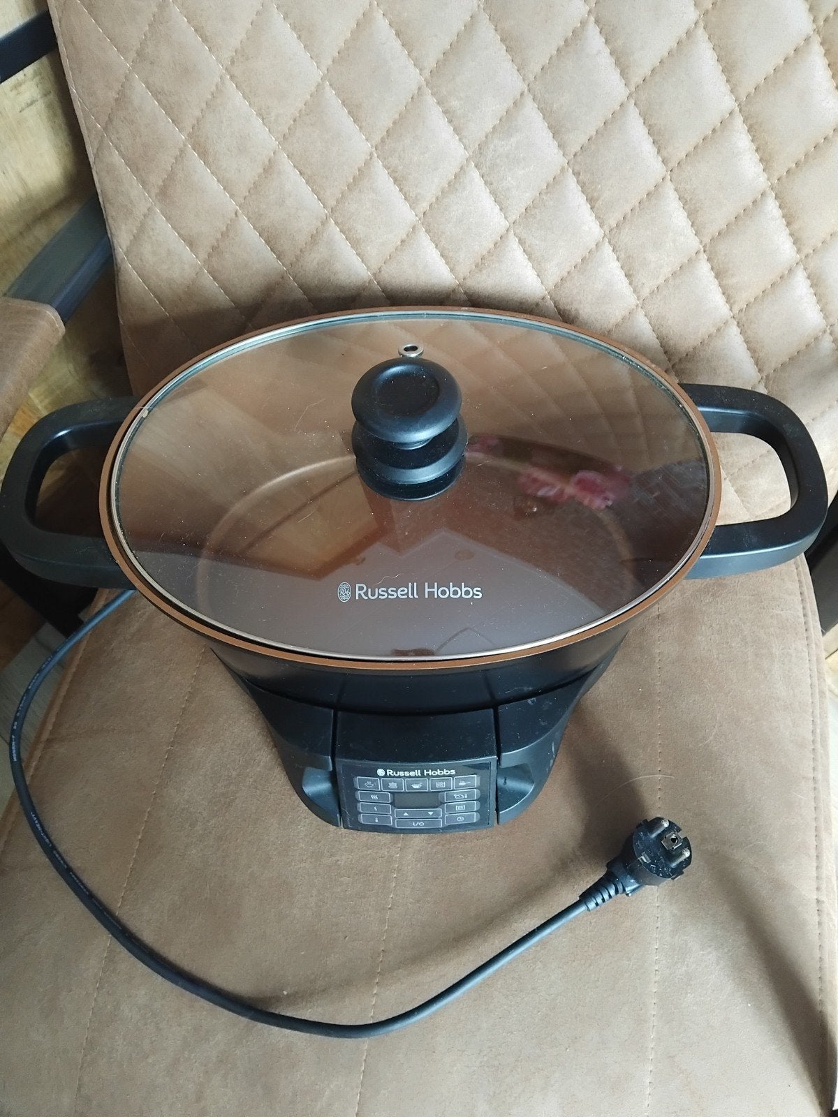 Russell Hobbs Multicooker 6,5L - Zo goed als nieuw, Witgoed en Apparatuur, Slowcookers, Ophalen, Zo goed als nieuw